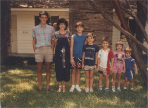 Grandkids - Steve, Karen, Paul, Mark, Richard, Mary, John