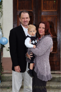 Steve & Agnes with Christopher